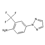 4-(2H-1,2,3-triazol-2-yl)-2-(trifluoromethyl)aniline