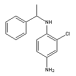 2-chloro-1-N-(1-phenylethyl)benzene-1,4-diamine