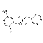 N-(5-amino-2-fluorophenyl)-1-phenylmethanesulfonamide