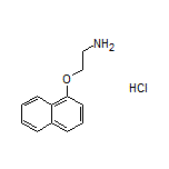 2-(1-Naphthyloxy)ethanamine Hydrochloride