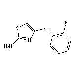 4-(2-fluorobenzyl)-1,3-thiazol-2-amine