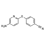 4-[(5-aminopyridin-2-yl)oxy]benzonitrile