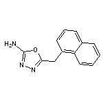 5-(naphthalen-1-ylmethyl)-1,3,4-oxadiazol-2-amine