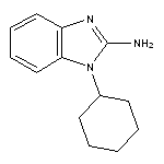 1-cyclohexyl-1H-1,3-benzodiazol-2-amine