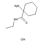 1-amino-N-ethylcyclohexane-1-carboxamide hydrochloride