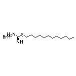 (dodecylsulfanyl)methanimidamide hydrobromide