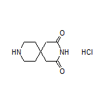 3,9-diazaspiro[5.5]undecane-2,4-dione hydrochloride