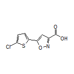 5-(5-Chloro-2-thienyl)isoxazole-3-carboxylic Acid