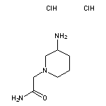 2-(3-Amino-1-piperidyl)acetamide Dihydrochloride