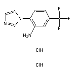 2-(1H-imidazol-1-yl)-5-(trifluoromethyl)aniline dihydrochloride