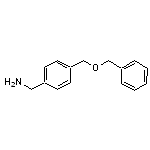 1-{4-[(benzyloxy)methyl]phenyl}methanamine