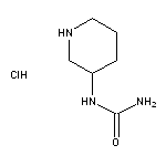 piperidin-3-ylurea hydrochloride