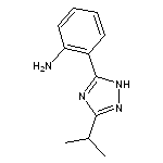 2-[3-(propan-2-yl)-1H-1,2,4-triazol-5-yl]aniline