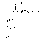 [2-(4-ethoxyphenoxy)pyridin-4-yl]methanamine