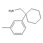 [1-(3-methylphenyl)cyclohexyl]methanamine