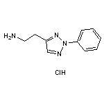 2-(2-phenyl-2H-1,2,3-triazol-4-yl)ethan-1-amine hydrochloride