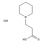 3-(piperidin-1-yl)propanoic acid hydrochloride