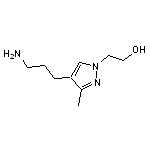 2-[4-(3-aminopropyl)-3-methyl-1H-pyrazol-1-yl]ethan-1-ol