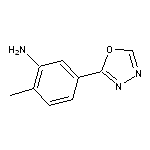 2-methyl-5-(1,3,4-oxadiazol-2-yl)aniline