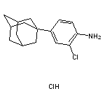 4-(adamantan-1-yl)-2-chloroaniline hydrochloride