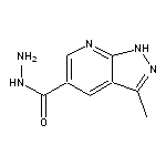 3-methyl-7H-pyrazolo[3,4-b]pyridine-5-carbohydrazide