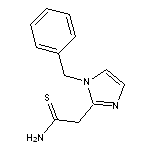 2-(1-benzyl-1H-imidazol-2-yl)ethanethioamide