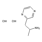 1-(pyrazin-2-yl)propan-2-amine dihydrochloride