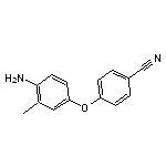 4-(4-amino-3-methylphenoxy)benzonitrile