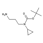 tert-butyl 3-aminopropyl(cyclopropyl)carbamate