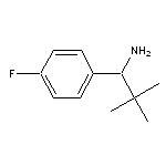 1-(4-fluorophenyl)-2,2-dimethylpropan-1-amine