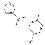 N-(5-amino-2-fluorophenyl)thiophene-3-carboxamide