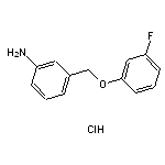 3-[(3-fluorophenoxy)methyl]aniline hydrochloride