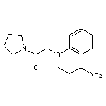 2-[2-(1-aminopropyl)phenoxy]-1-(pyrrolidin-1-yl)ethan-1-one