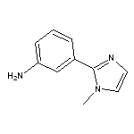 3-(1-methyl-1H-imidazol-2-yl)aniline