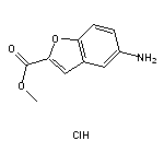 methyl 5-amino-1-benzofuran-2-carboxylate hydrochloride