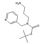 tert-butyl 3-aminopropyl(pyridin-3-ylmethyl)carbamate