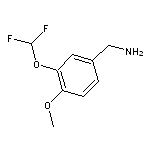 1-[3-(difluoromethoxy)-4-methoxyphenyl]methanamine