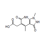 1,4-Dimethyl-3,6-dioxo-2,3,6,7-tetrahydro-1H-pyrazolo[3,4-b]pyridine-5-acetic Acid