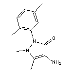 4-amino-2-(2,5-dimethylphenyl)-1,5-dimethyl-2,3-dihydro-1H-pyrazol-3-one