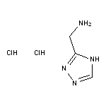 4H-1,2,4-triazol-3-ylmethanamine dihydrochloride