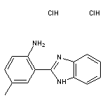 2-(1H-1,3-benzodiazol-2-yl)-4-methylaniline dihydrochloride