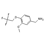 1-[3-methoxy-4-(2,2,2-trifluoroethoxy)phenyl]methanamine