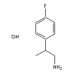 2-(4-fluorophenyl)propan-1-amine hydrochloride