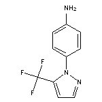 4-[5-(trifluoromethyl)-1H-pyrazol-1-yl]aniline