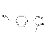 [6-(2-methyl-1H-imidazol-1-yl)pyridin-3-yl]methanamine