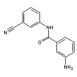 3-amino-N-(3-cyanophenyl)benzamide