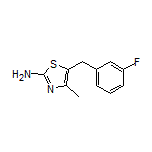 5-(3-Fluorobenzyl)-4-methylthiazol-2-amine