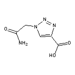 1-(carbamoylmethyl)-1H-1,2,3-triazole-4-carboxylic acid