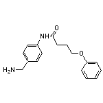 N-[4-(aminomethyl)phenyl]-4-phenoxybutanamide