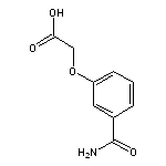 2-(3-carbamoylphenoxy)acetic acid